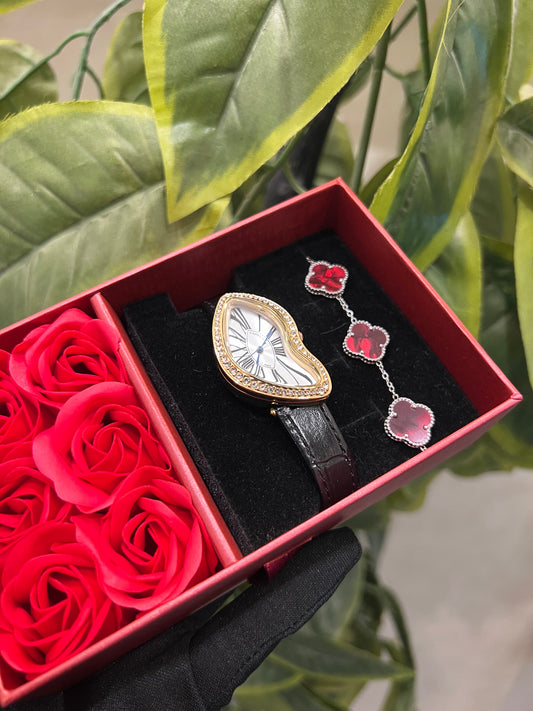 Pack Cadeau Élégance
Montre & trendy Bracelet