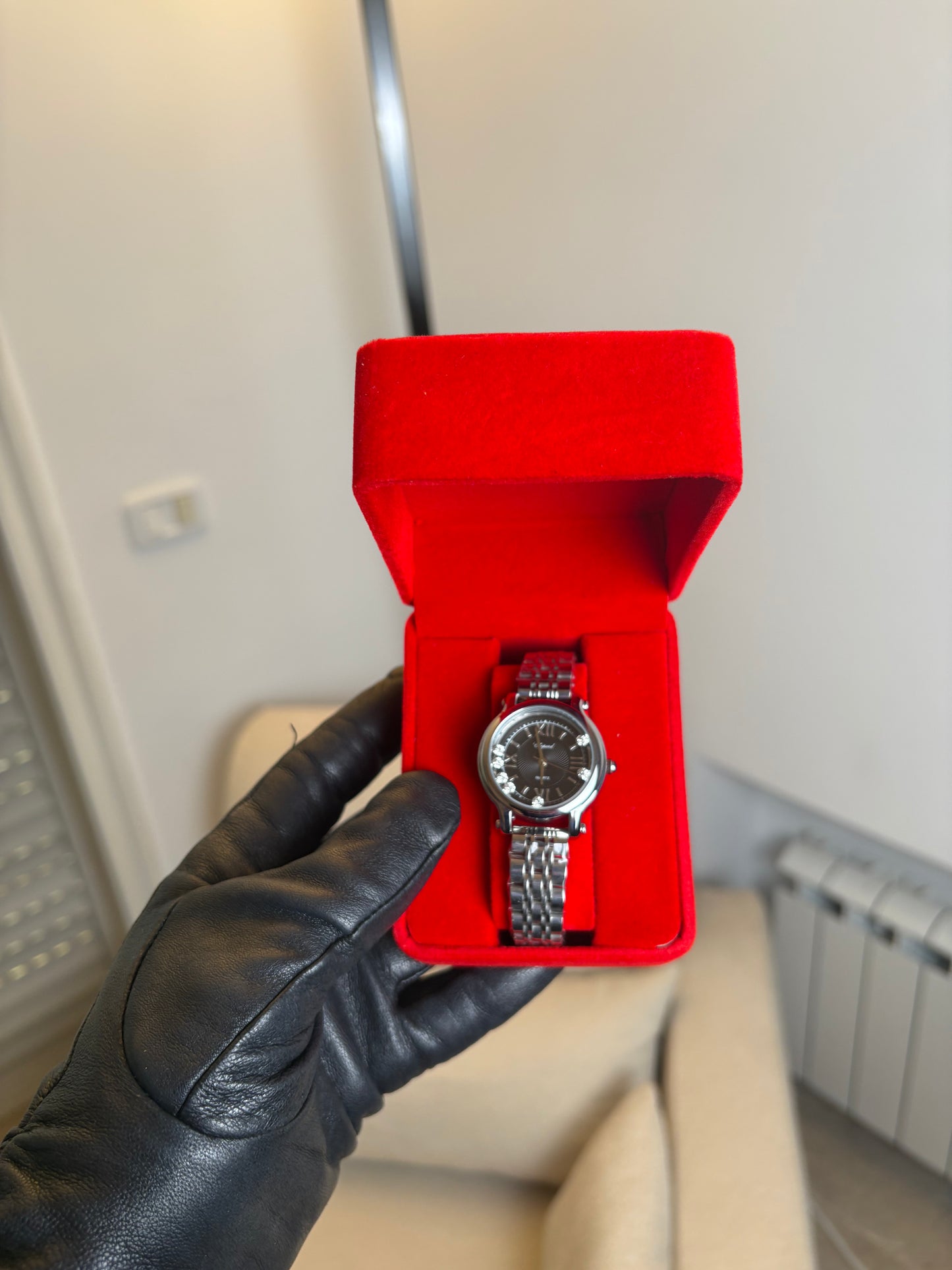 Chopard Montre luxe Happy Sports – Cadran Noir