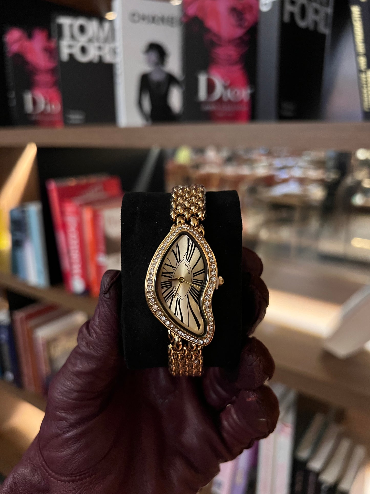 Montre luxe – Full Or & Lunette Diamants