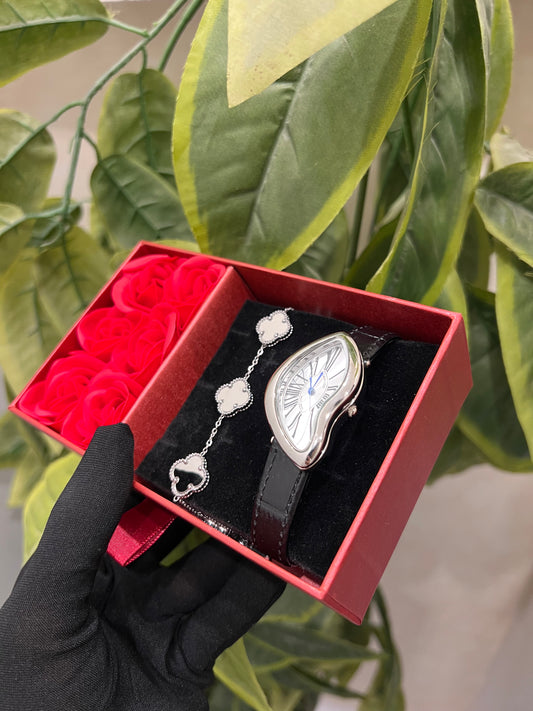 Pack Cadeau Élégance
Montre & trendy Bracelet