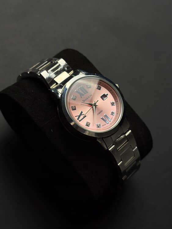 Montre Casio Femme - cadran rose