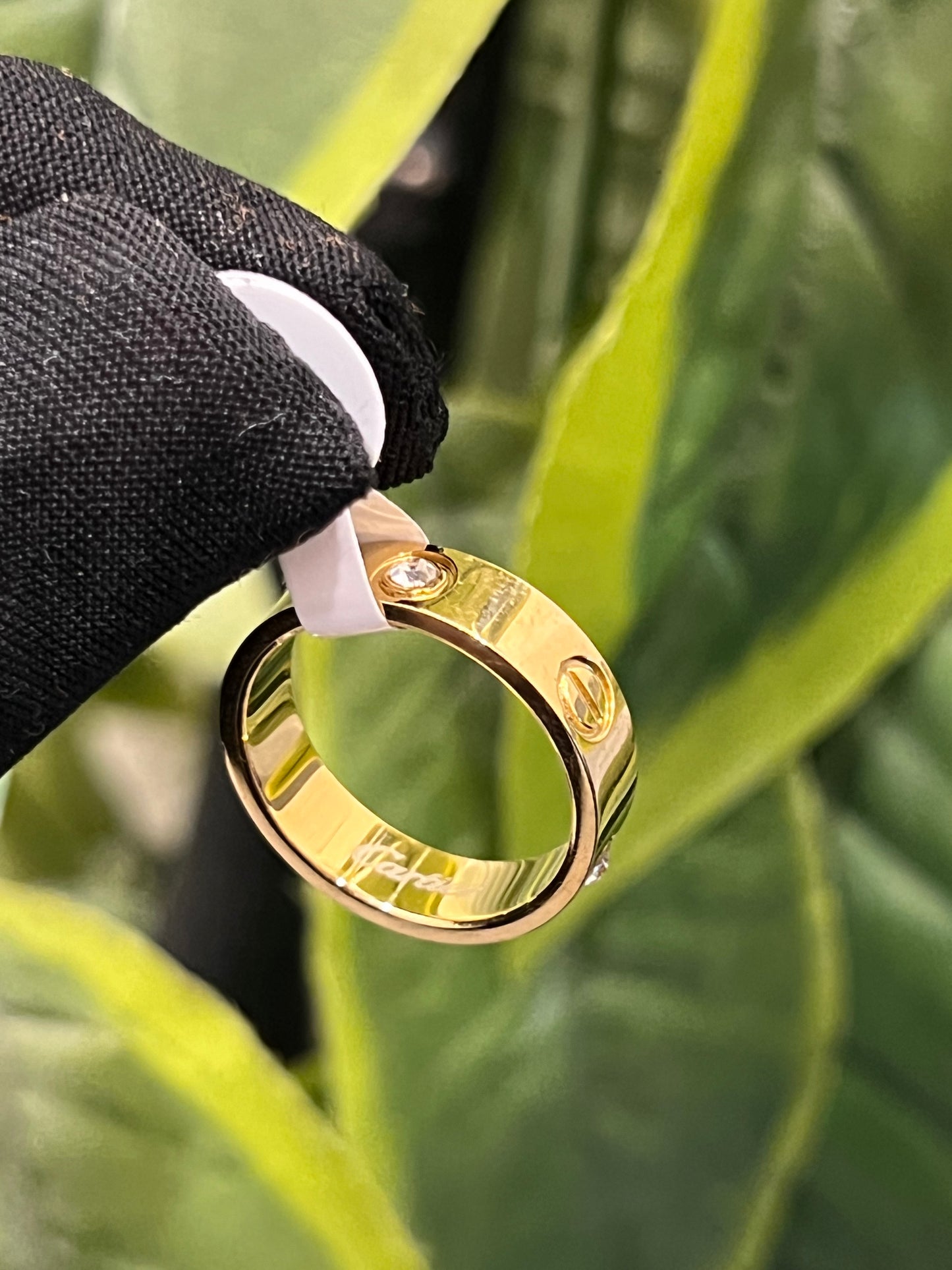 Love Bracelet 4 Diamond With Ring Gift