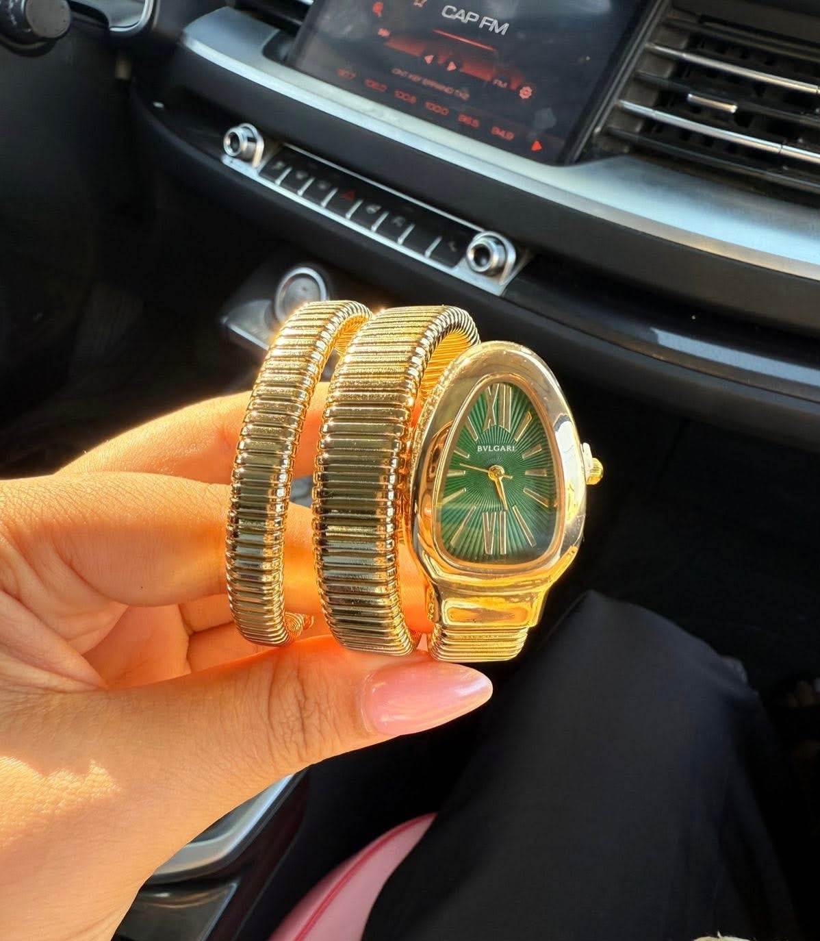 BVLGARI SERPENTI – GOLD & GREEN DIAL