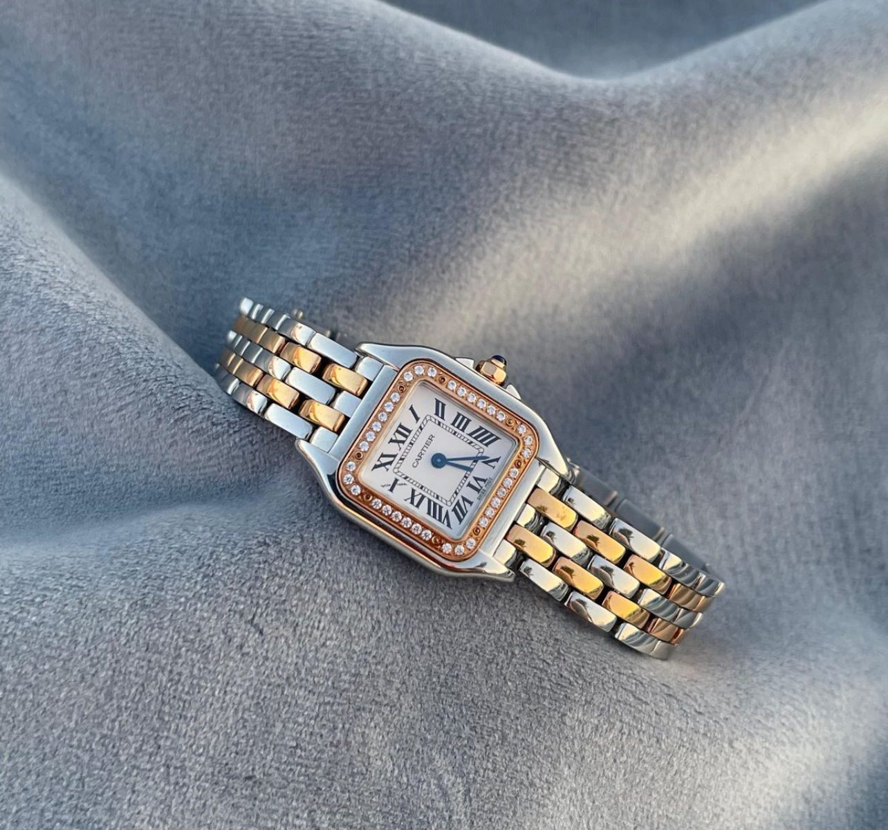 Montre luxe femme - Or Argent