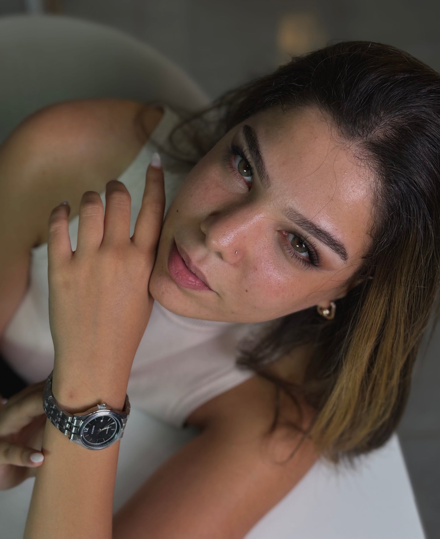 Montre Casio femme - cadran noir