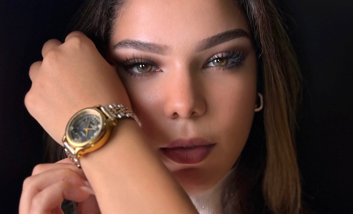 Chopard Montre luxe – Cadran Noir & Or 18 carats