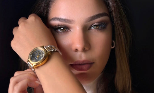 Chopard Montre luxe – Cadran Noir & Or 18 carats