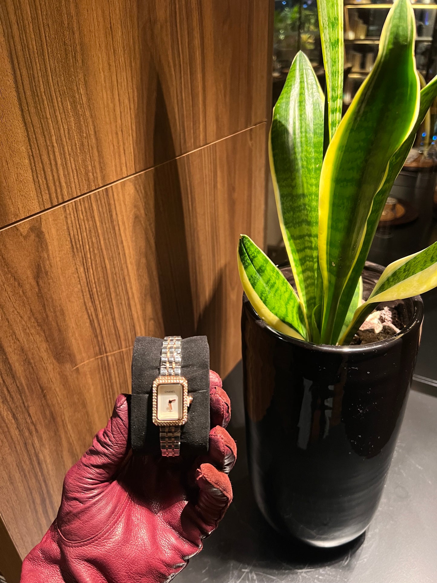 Montre luxe- Cadran Rose gold