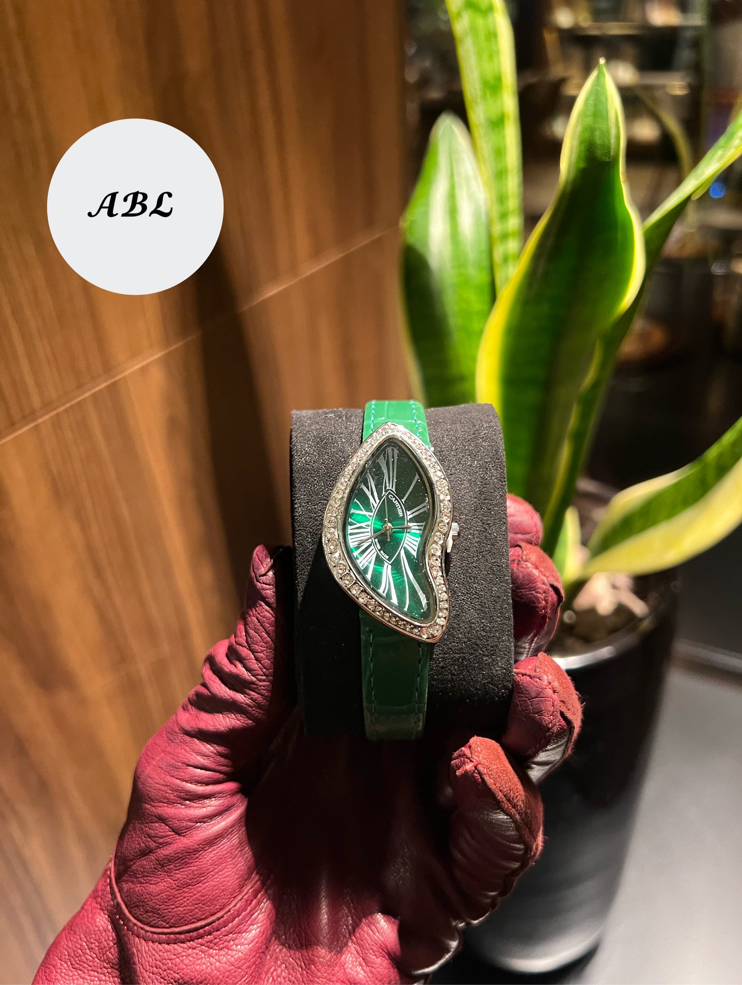 Montre luxe – Cadran Vert