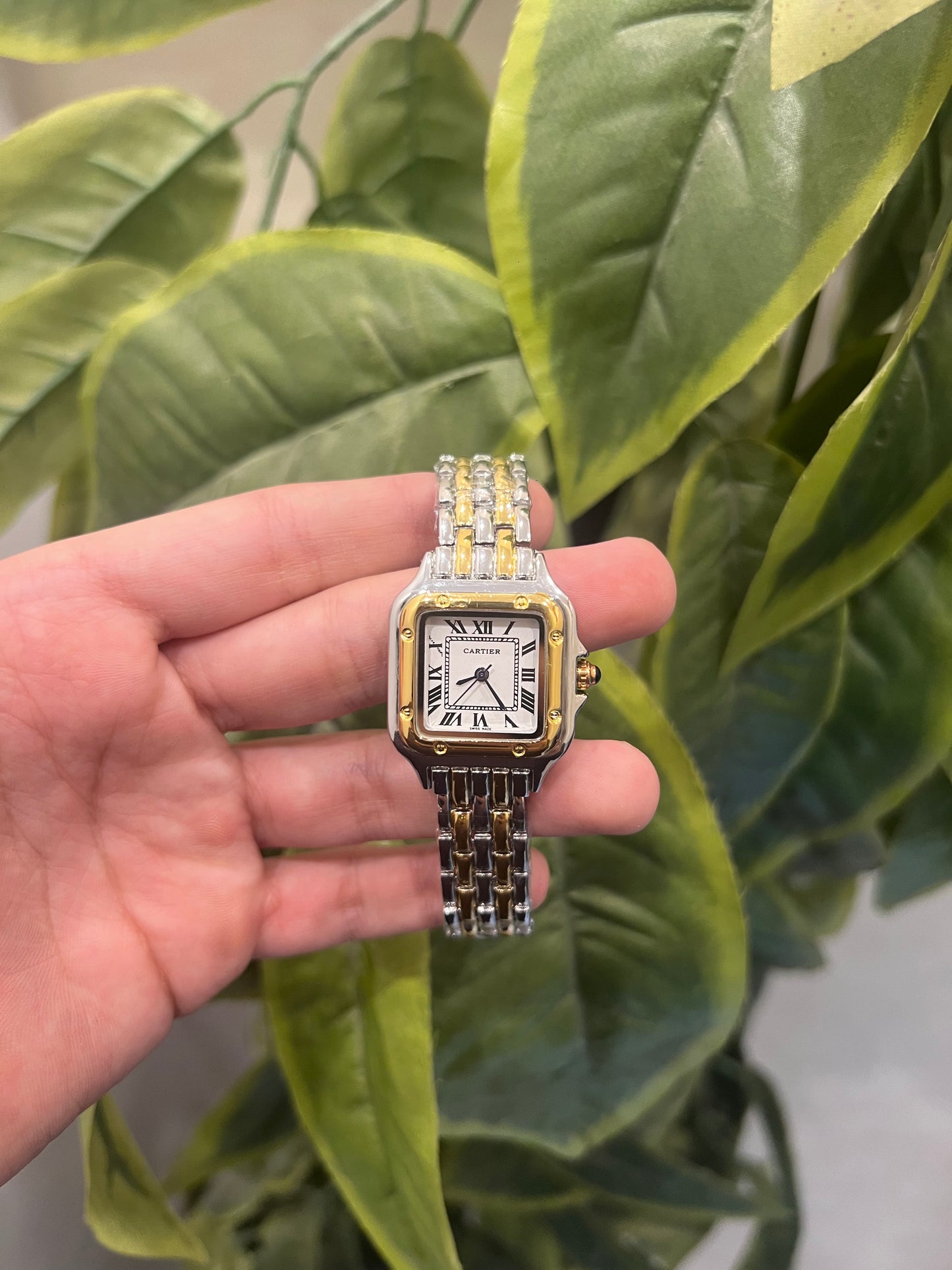 Montre luxe femme - Or Argent