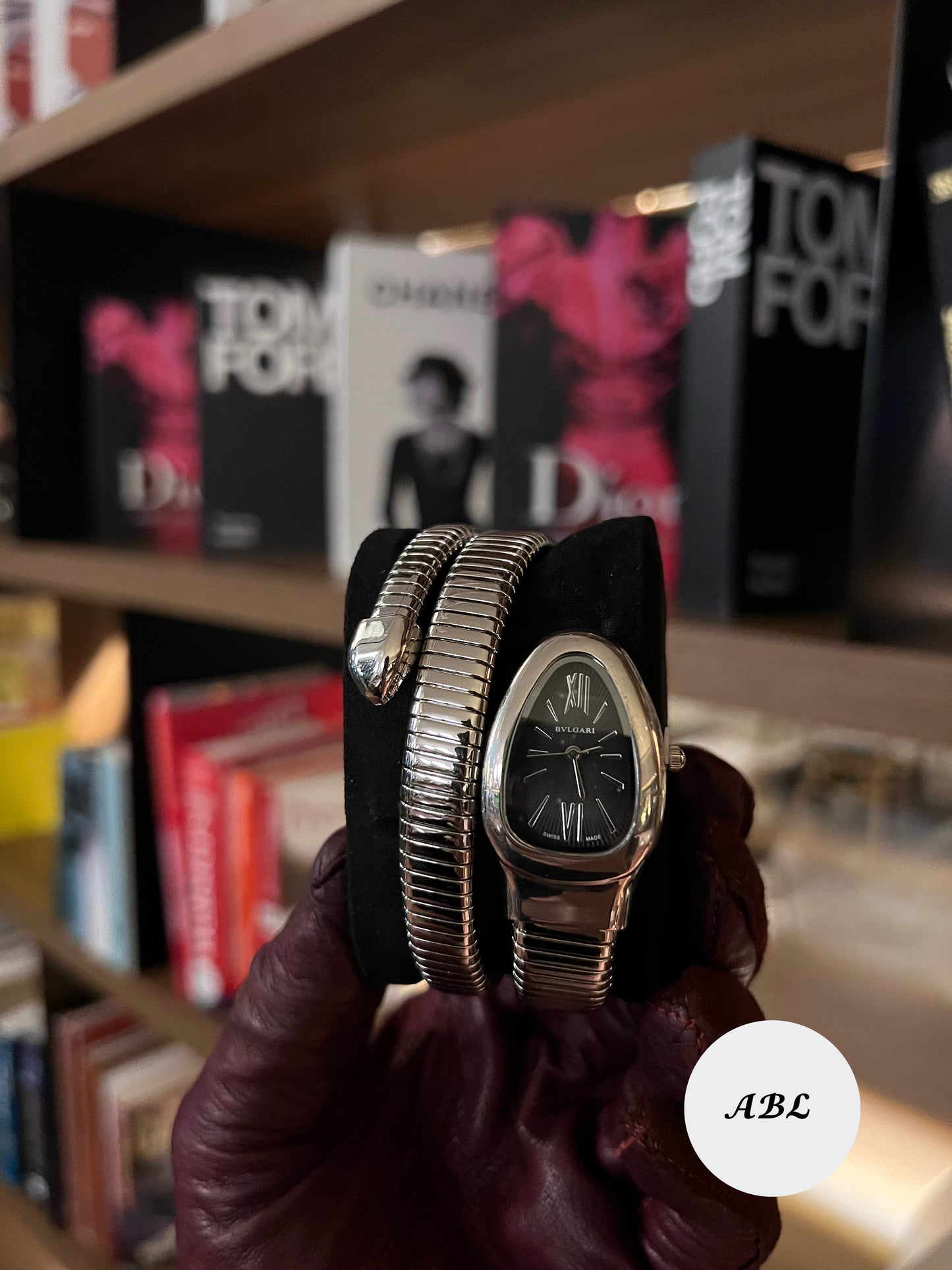 Bvlgari Serpenti Ladies Silver Face Watch