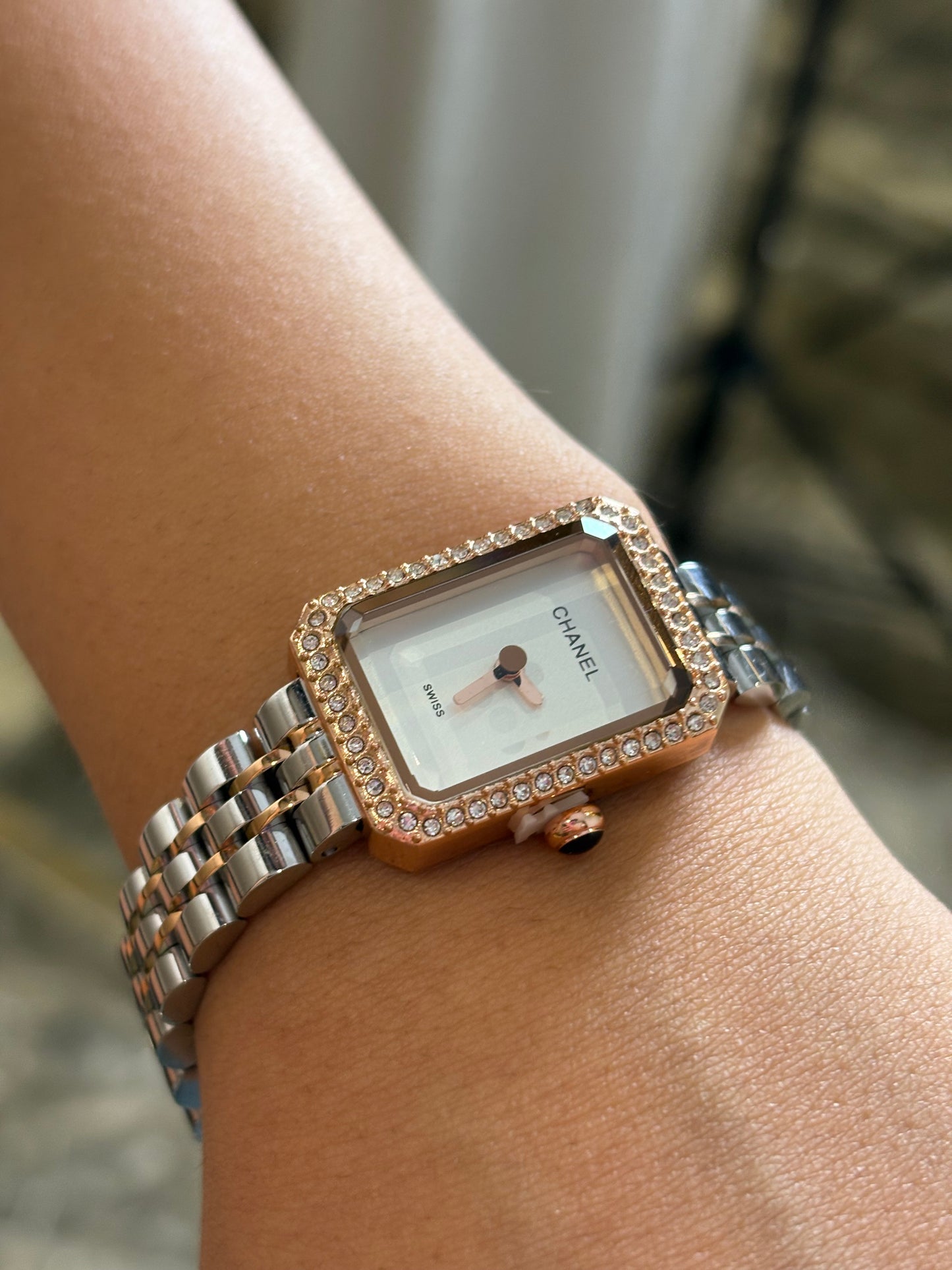 Chanel Montre luxe- Cadran Rose gold