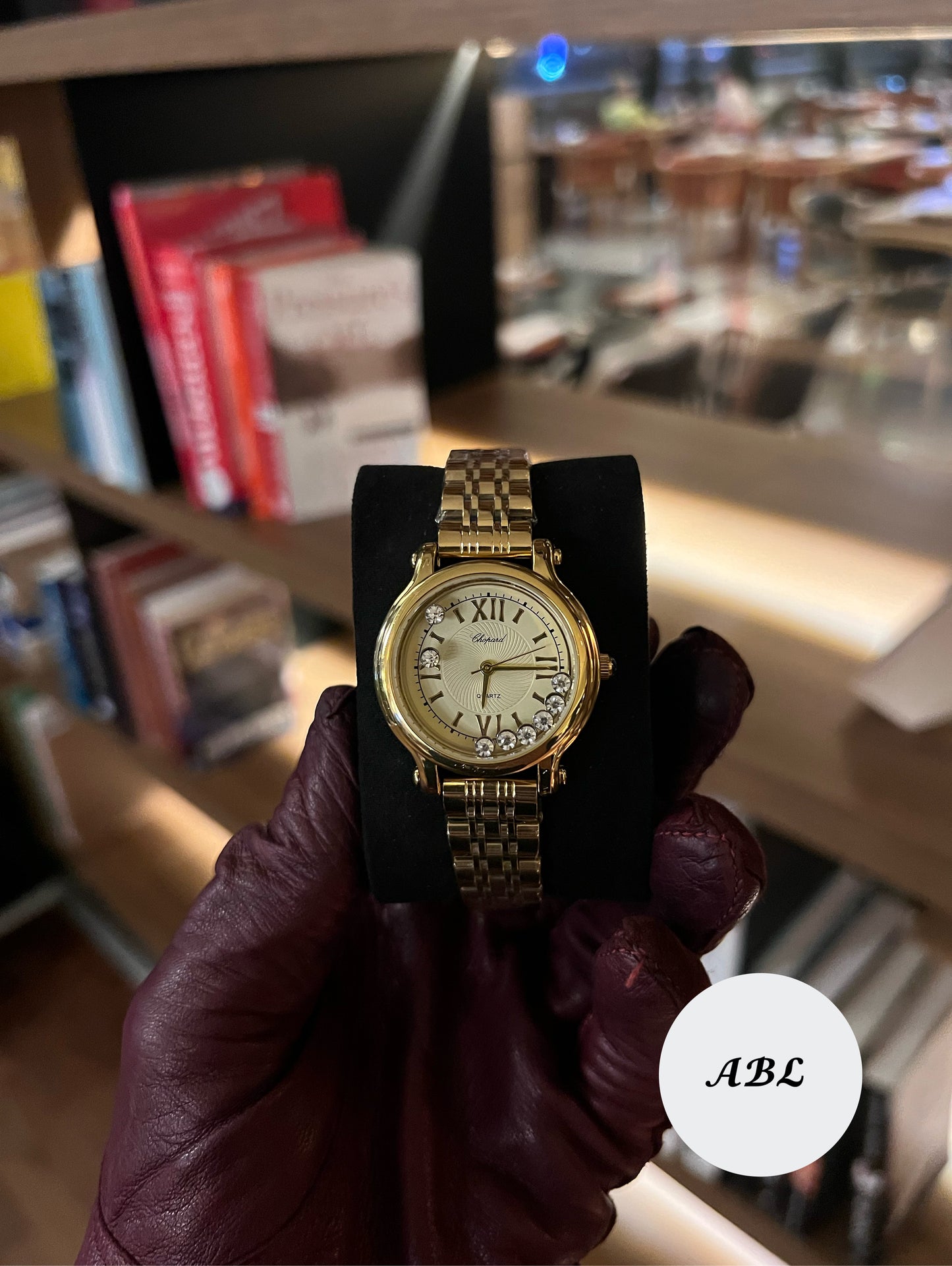 Montre luxe Happy Sports – Or