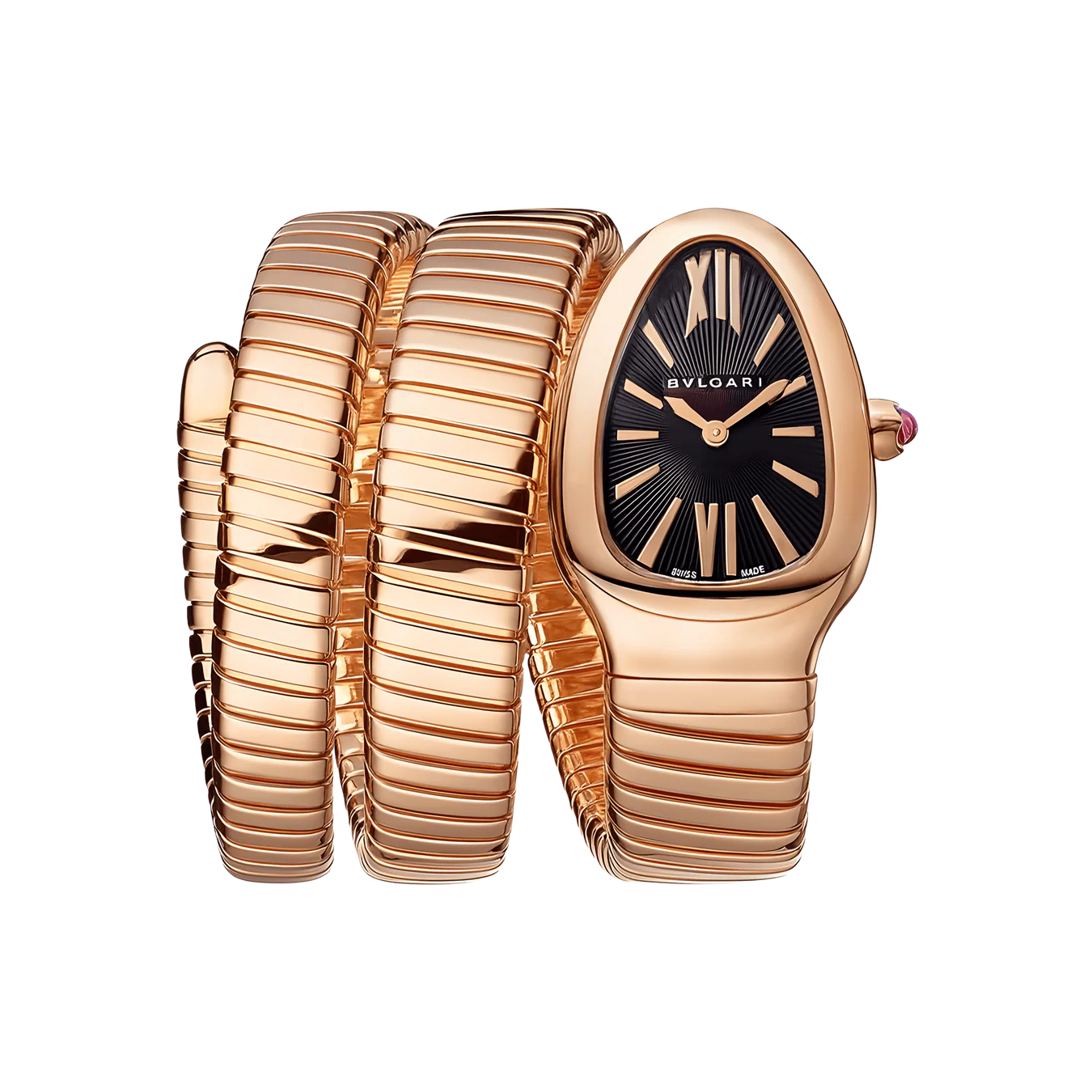 BVLGARI SERPENTI – ROSE GOLD BLACK DIAL