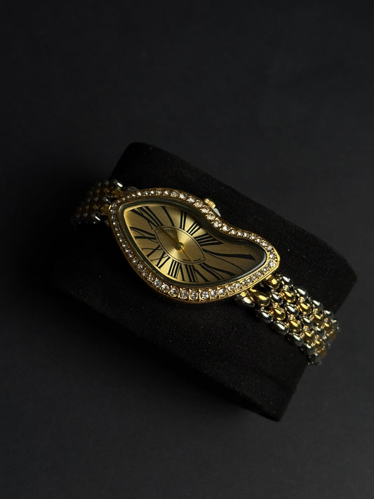 Montre luxe – Full Or & Lunette Diamants