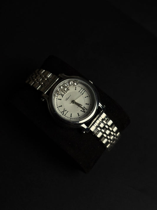 Montre luxe Happy Sports – Cadran Blanc