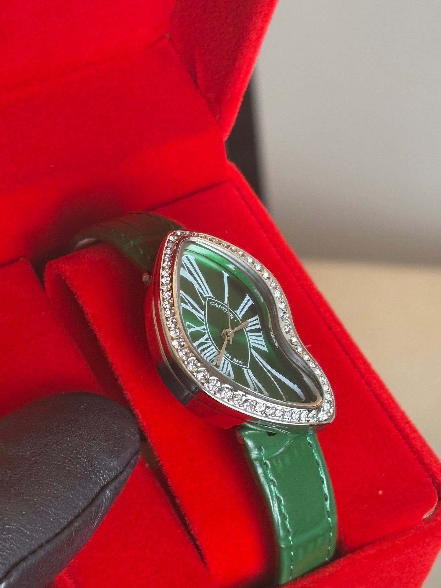 Montre luxe – Cadran Vert