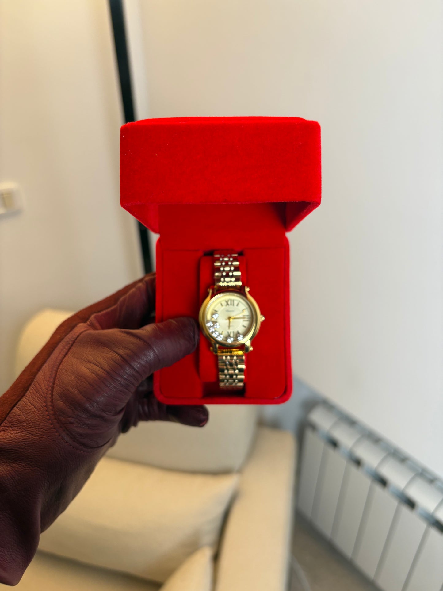 Montre luxe Happy Sports – Or