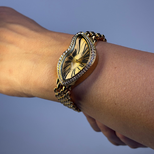 Montre luxe – Full Or & Lunette Diamants