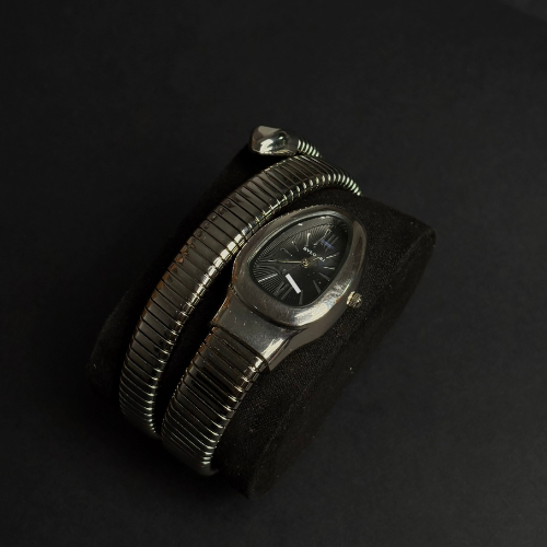 Montre luxe Ladies Silver Face Watch