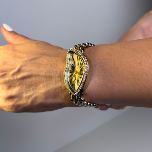 Montre luxe – Full Or & Lunette Diamants
