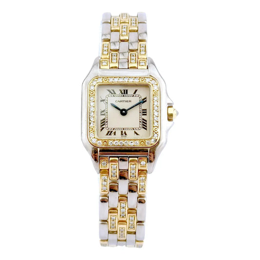 Montre femme Or et argent