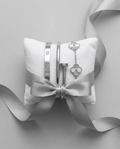 Premium Silver Jewelry Set – Trio of Elegant Stackable Bracelets - ABL MADEMOISELLE