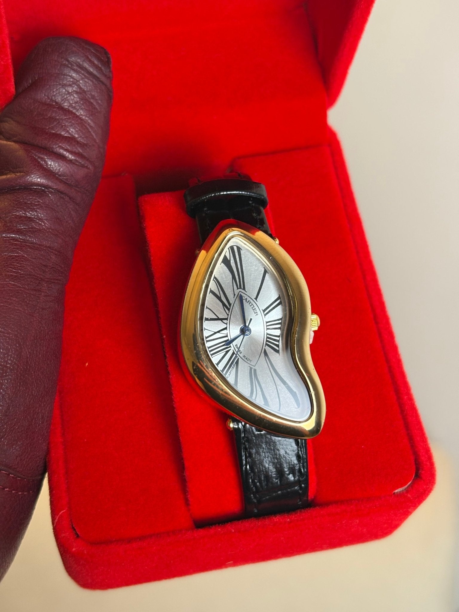 The Gold Crash Timepiece - ABL MADEMOISELLE