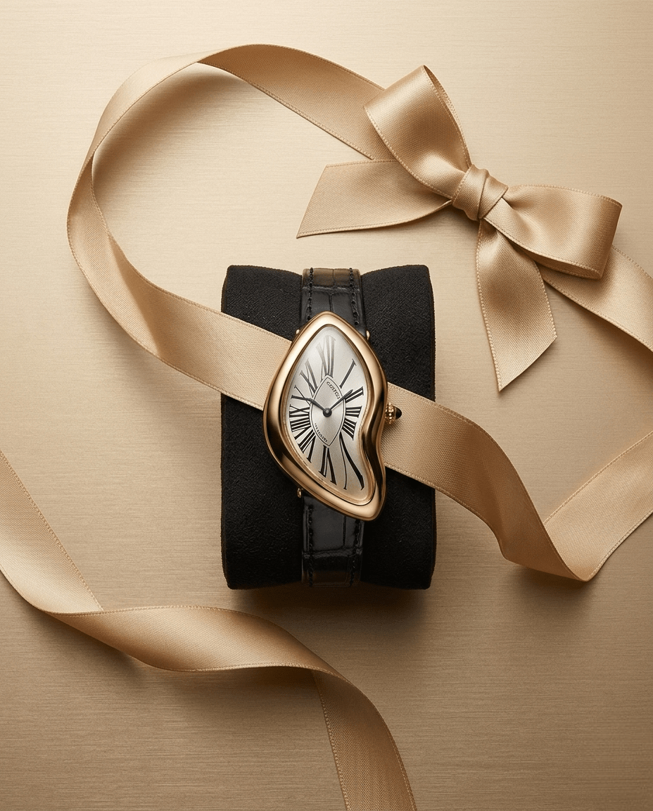 The Gold Crash Timepiece - ABL MADEMOISELLE